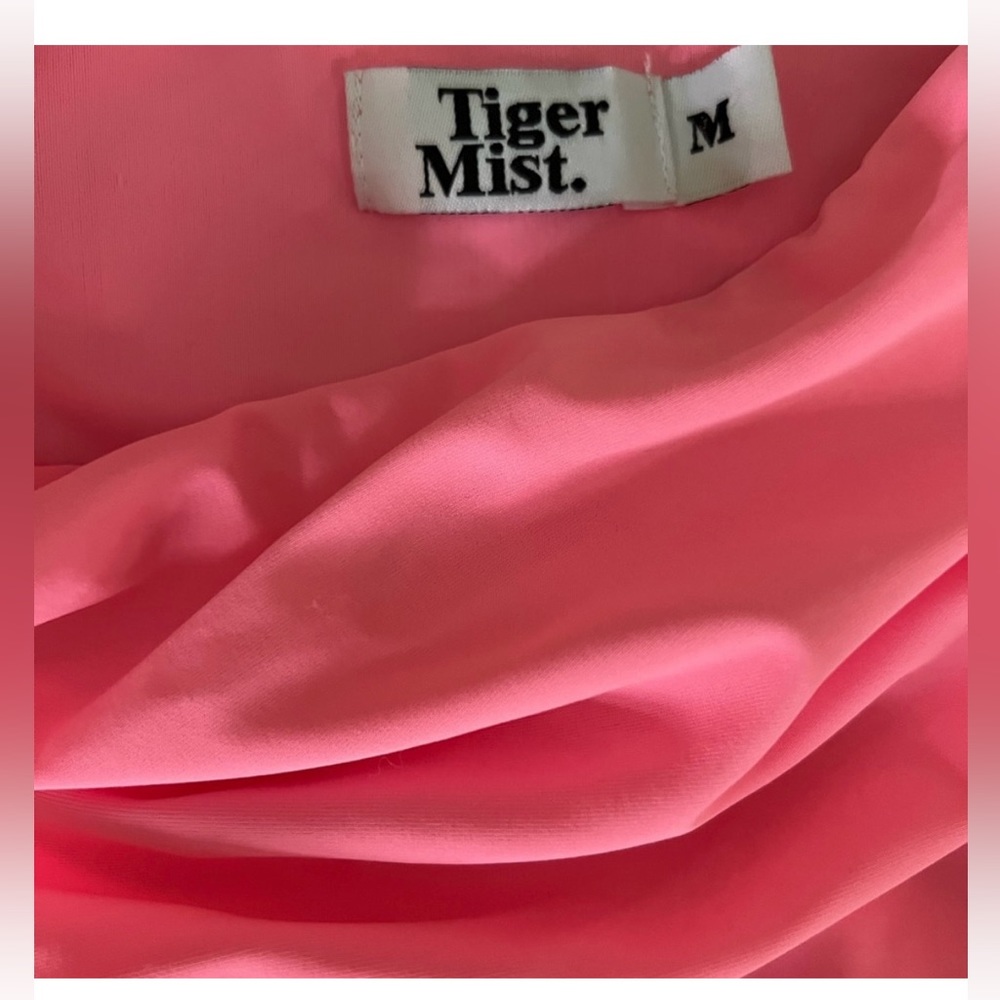 Tiger Mist, hot pink, ruched bodycon dress, brand new with tags, size M - Picture 10 of 10